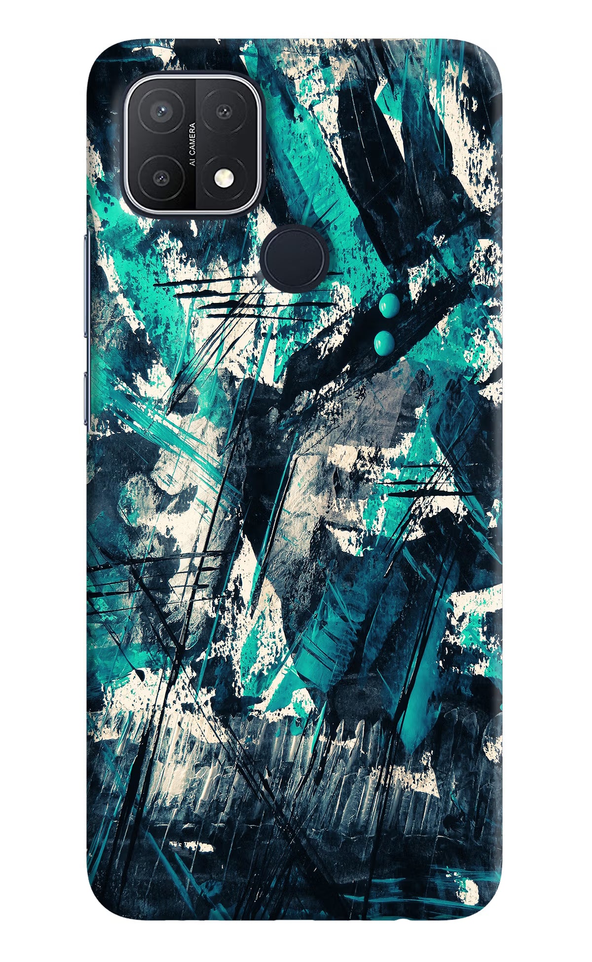 Artwork Oppo A15/A15s Hard Case Back Cover by Casekaro