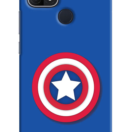 Shield Oppo A15/A15s Hard Case Back Cover by Casekaro