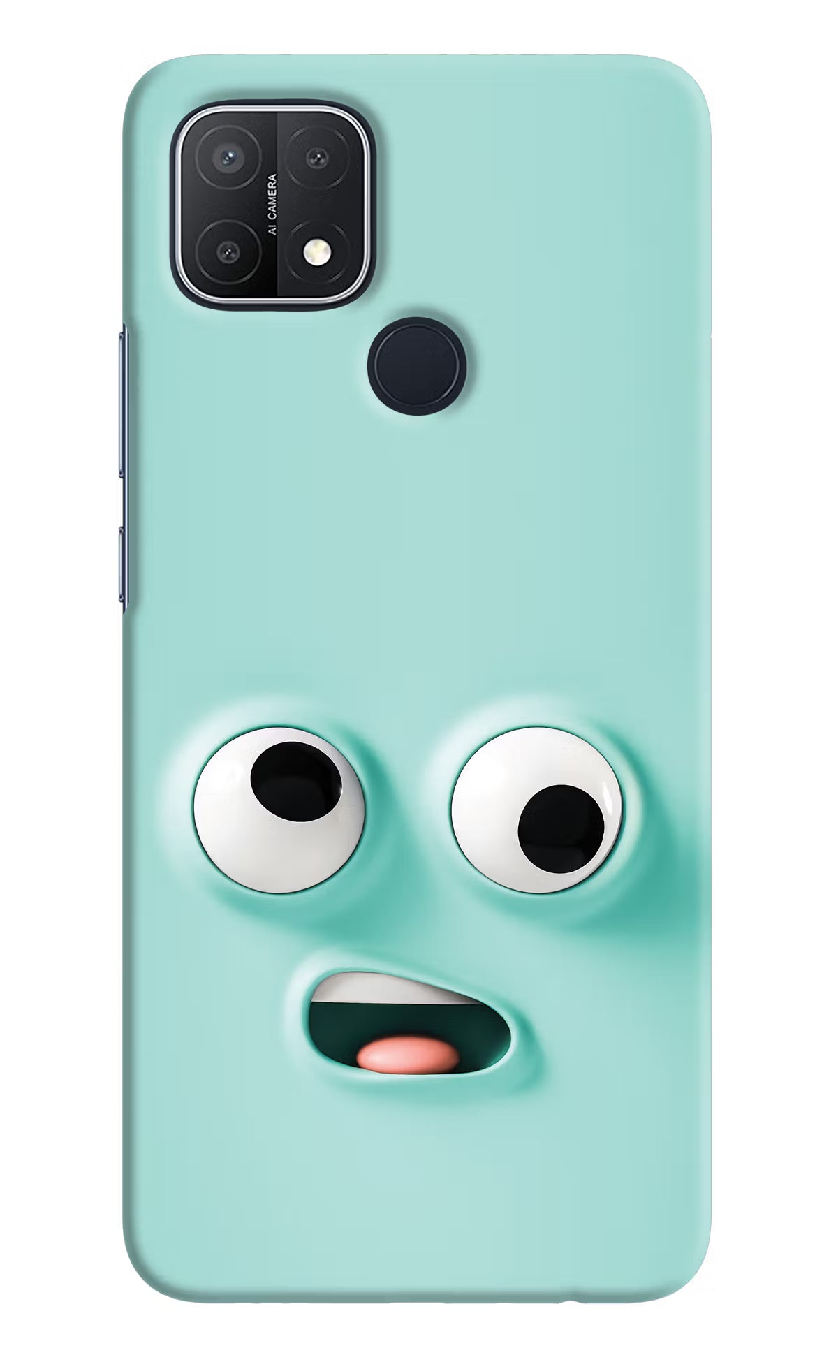 Funny Cartoon Oppo A15/A15s Hard Case Back Cover by Casekaro