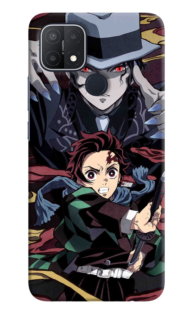 Demon Slayer Oppo A15/A15s Hard Case Back Cover by Casekaro