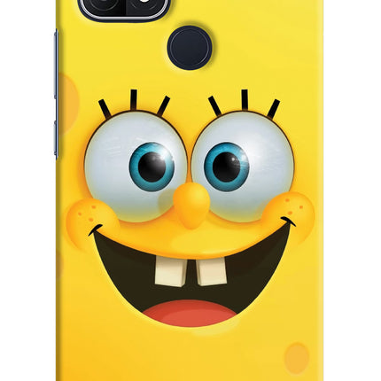 Sponge 1 Oppo A15/A15s Hard Case Back Cover by Casekaro