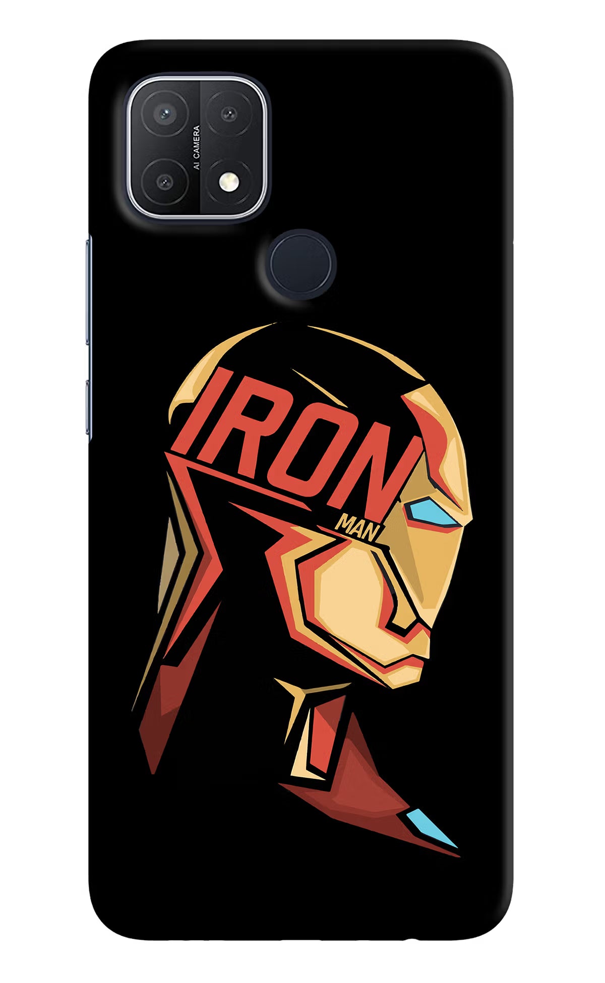 IronMan Oppo A15/A15s Hard Case Back Cover by Casekaro