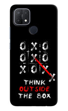 Think out of the BOX Oppo A15/A15s Hard Case Back Cover by Casekaro