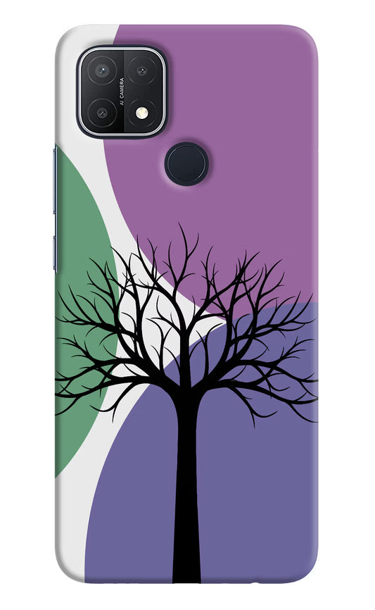 Tree Art Oppo A15/A15s Hard Case Back Cover by Casekaro