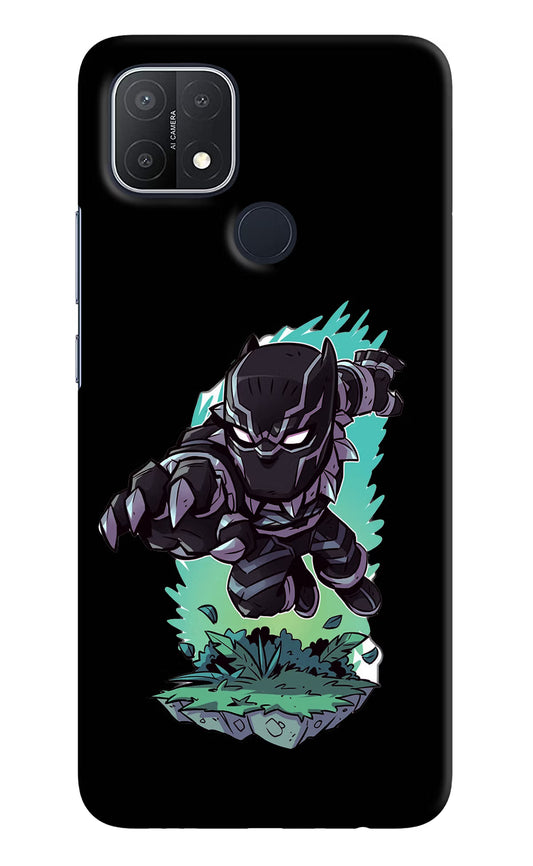 Black Panther Oppo A15/A15s Hard Case Back Cover by Casekaro