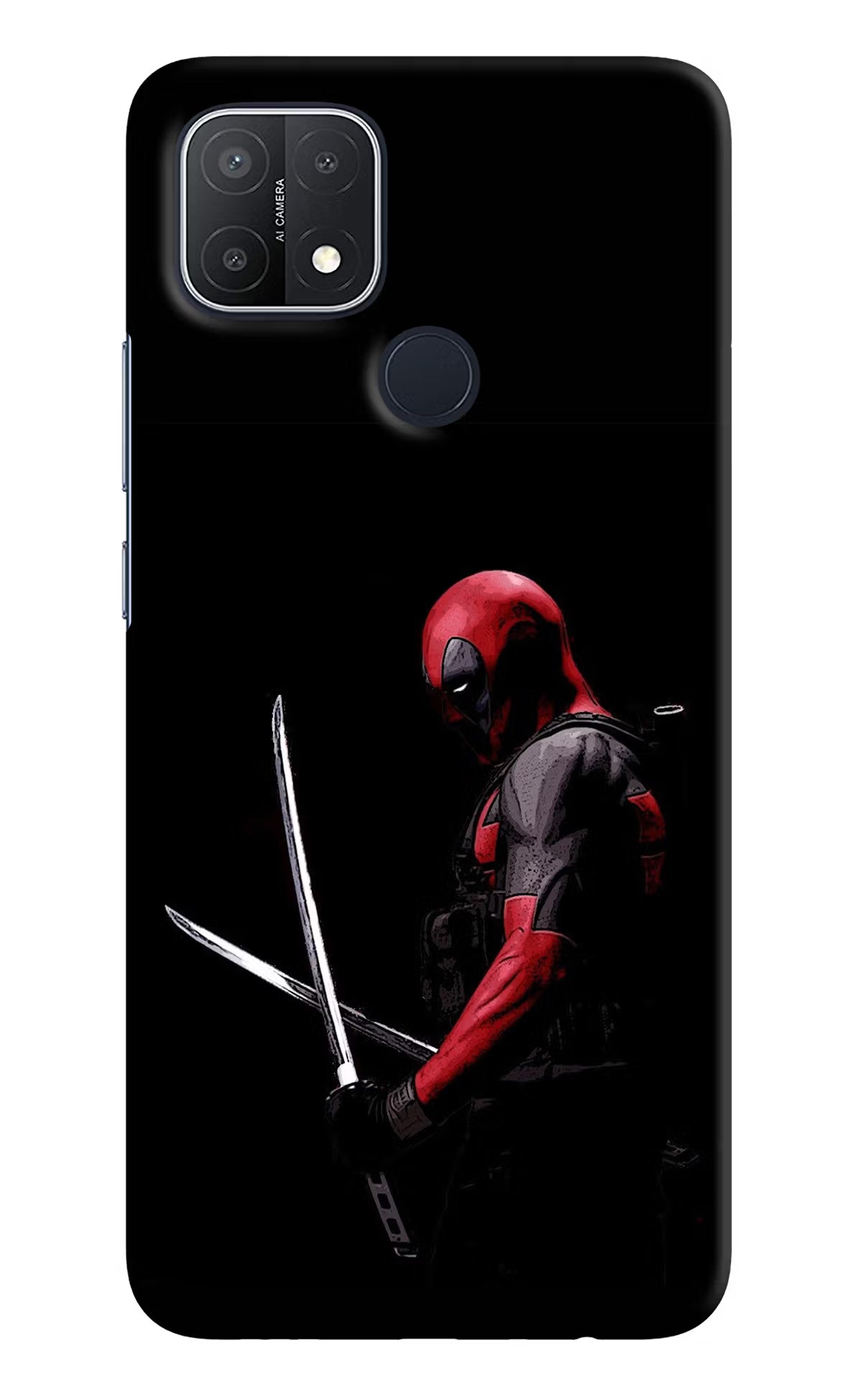 Deadpool Oppo A15/A15s Hard Case Back Cover by Casekaro