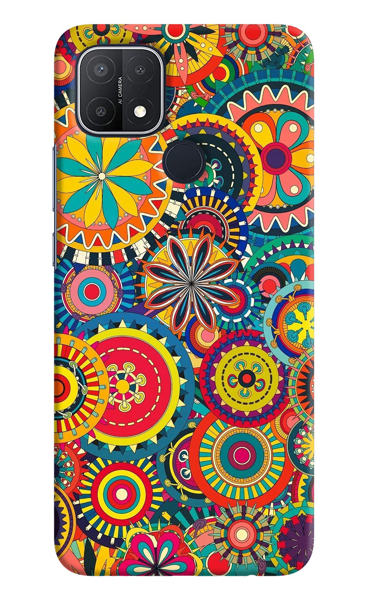 Gol Gol Art Oppo A15/A15s Hard Case Back Cover by Casekaro