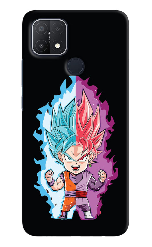 Chota Goku Oppo A15/A15s Hard Case Back Cover by Casekaro
