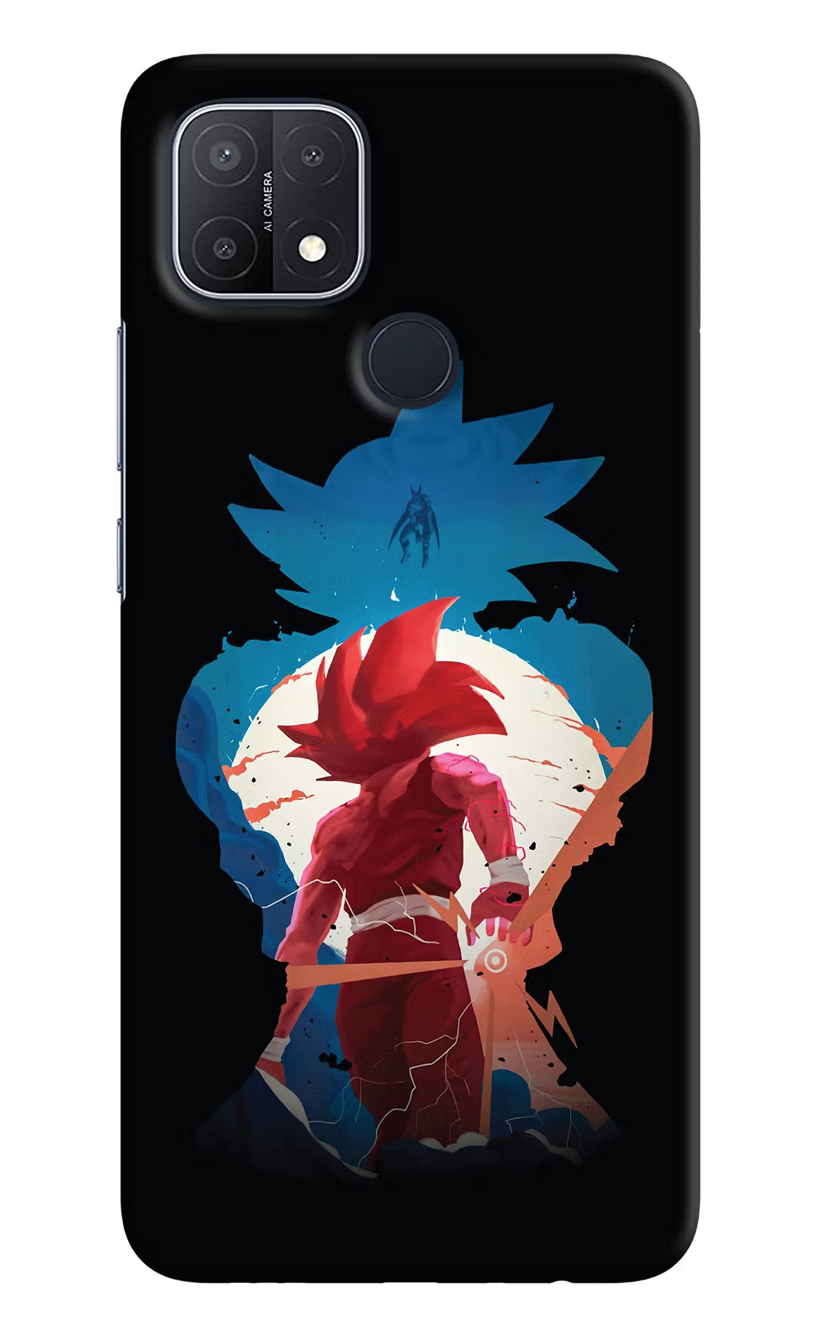 Goku Oppo A15/A15s Hard Case Back Cover by Casekaro