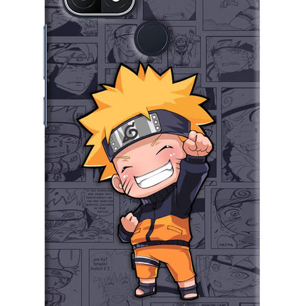 Chota Naruto Oppo A15/A15s Hard Case Back Cover by Casekaro
