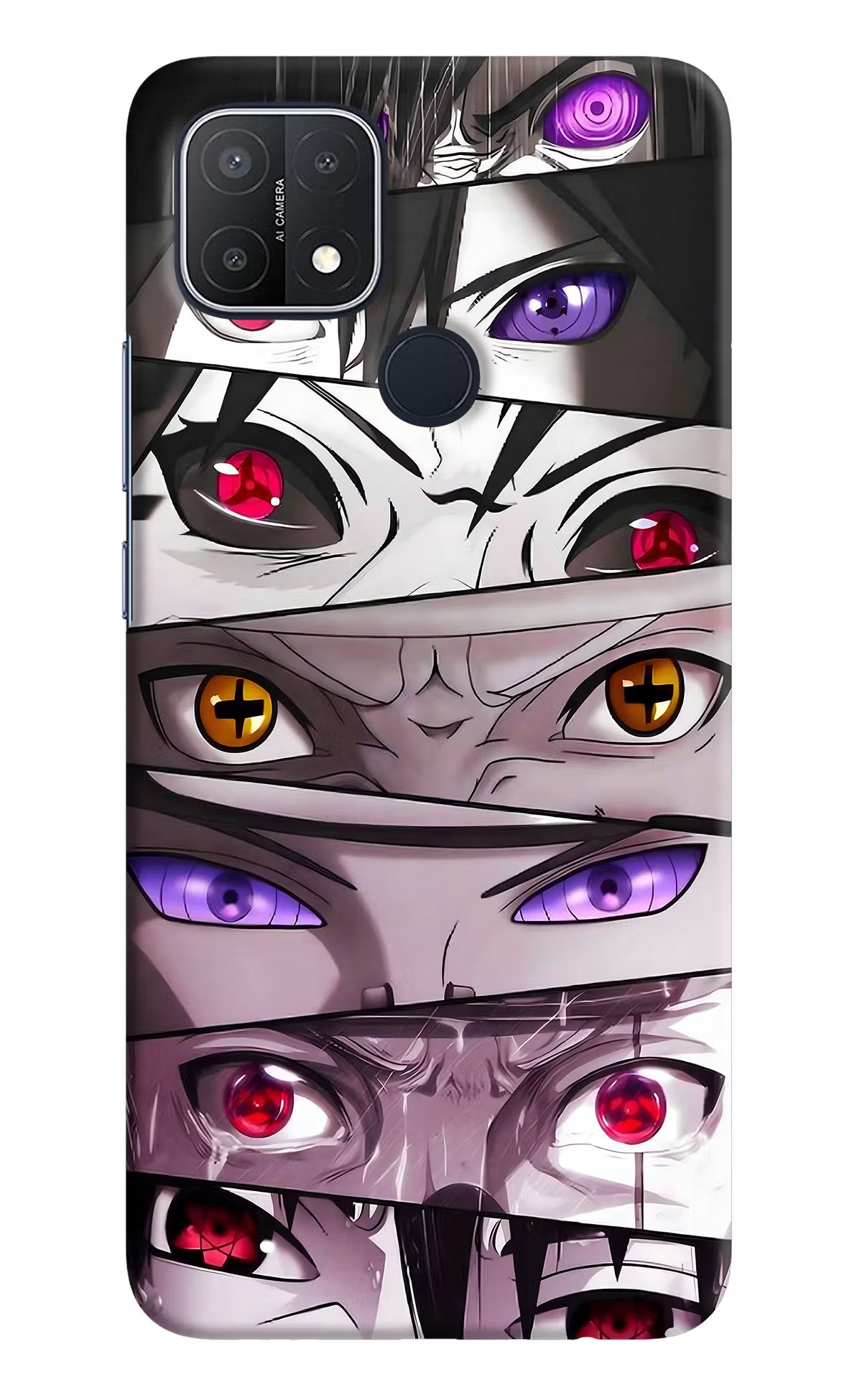 Naruto Anime Oppo A15/A15s Hard Case Back Cover by Casekaro