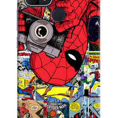 Spider Man Oppo A15/A15s Hard Case Back Cover by Casekaro