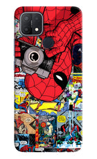 Spider Man Oppo A15/A15s Hard Case Back Cover by Casekaro