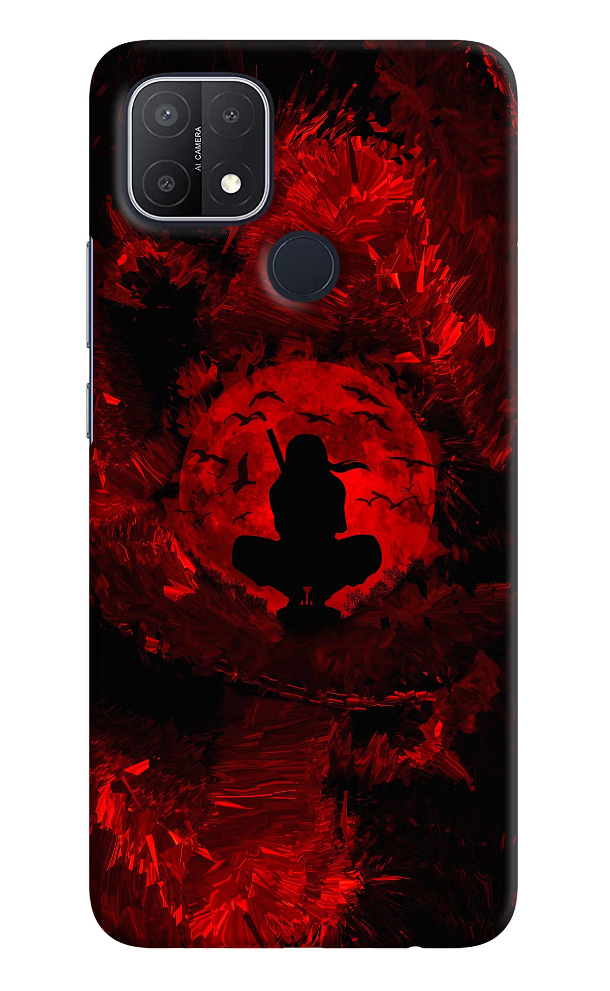 Itachi Uchiha Oppo A15/A15s Hard Case Back Cover by Casekaro