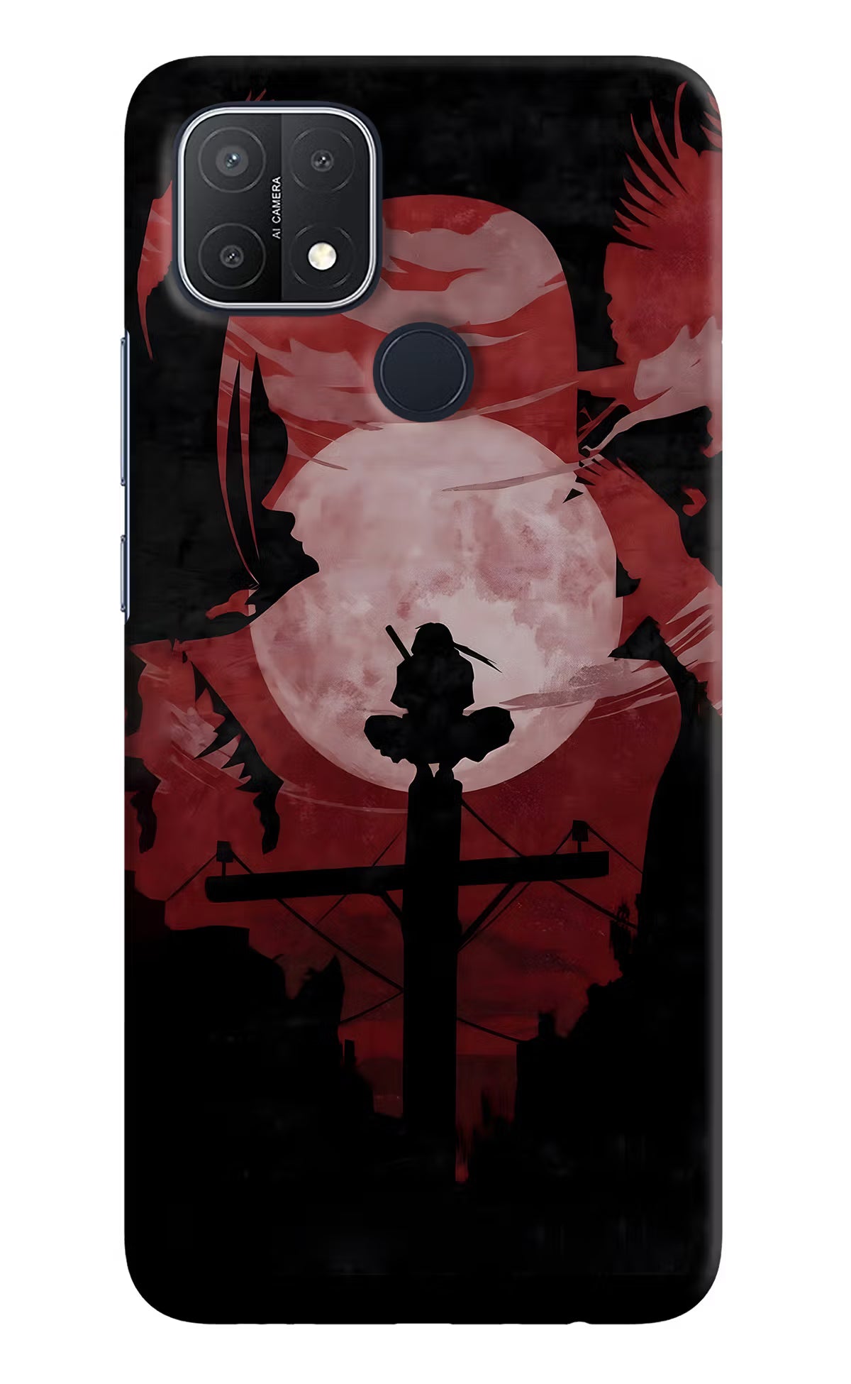 Naruto Anime Oppo A15/A15s Hard Case Back Cover by Casekaro