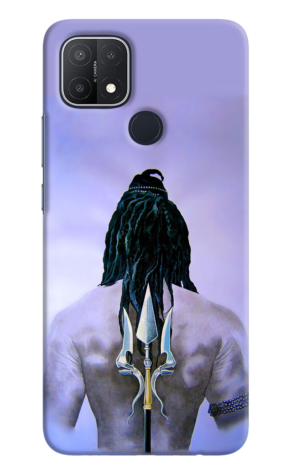 Shiva Oppo A15/A15s Hard Case Back Cover by Casekaro