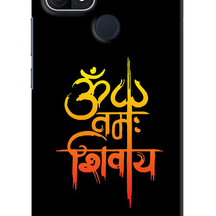Om Namah Shivay Oppo A15/A15s Hard Case Back Cover by Casekaro