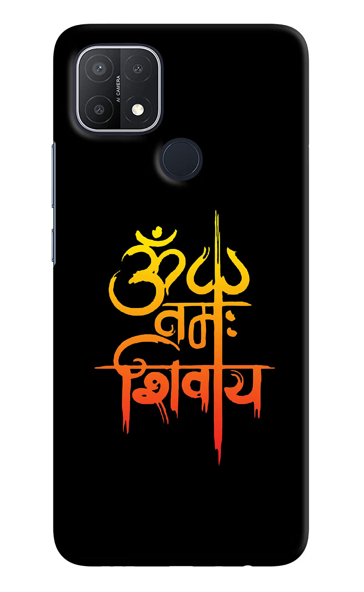 Om Namah Shivay Oppo A15/A15s Hard Case Back Cover by Casekaro