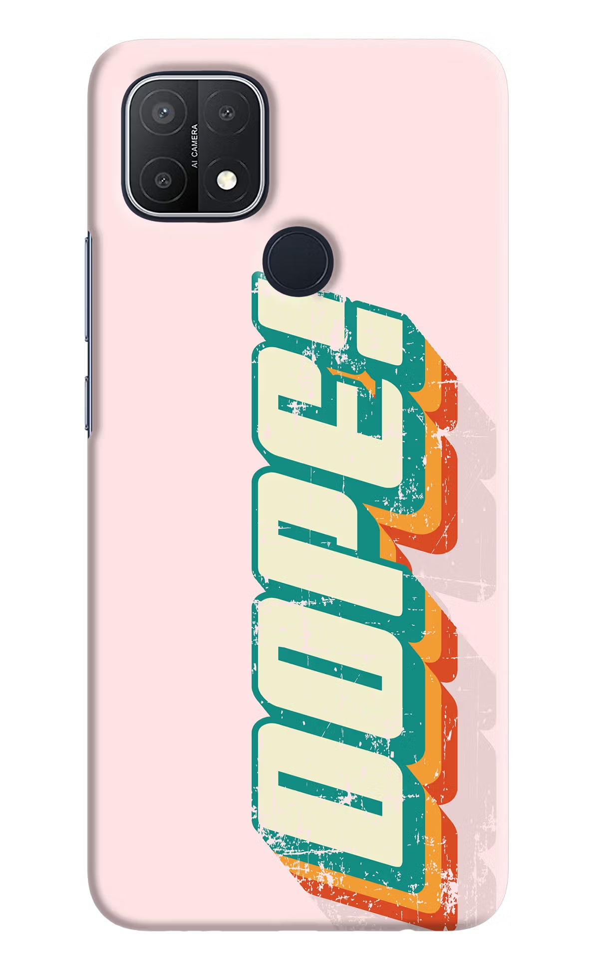 Dope Oppo A15/A15s Hard Case Back Cover by Casekaro