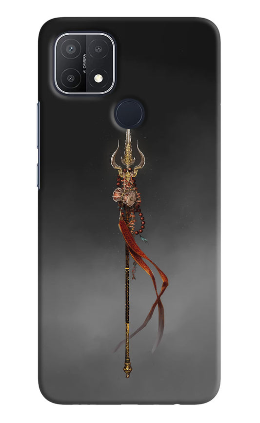 Shiv Trishul Oppo A15/A15s Hard Case Back Cover by Casekaro
