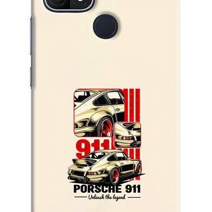 Classic Porsche 911 Oppo A15/A15s Hard Case Back Cover by Casekaro