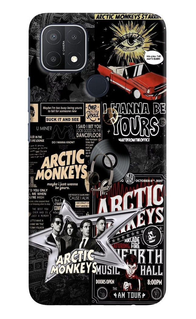 Arctic Monkeys Oppo A15/A15s Hard Case Back Cover by Casekaro