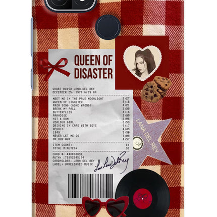 Queen of Disaster Oppo A15/A15s Hard Case Back Cover by Casekaro