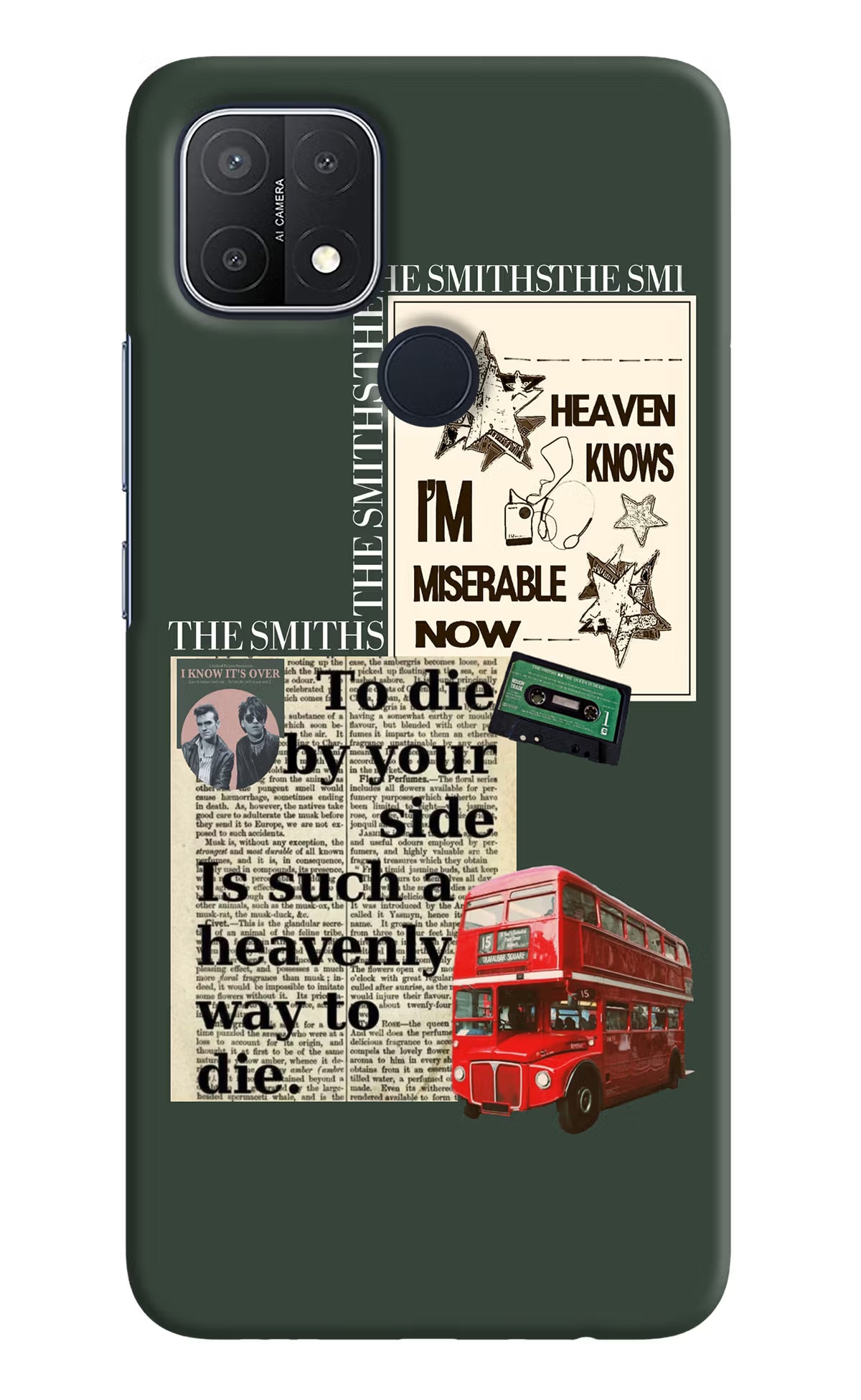 The Smiths Oppo A15/A15s Hard Case Back Cover by Casekaro