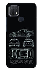 WRC'99 Oppo A15/A15s Hard Case Back Cover by Casekaro