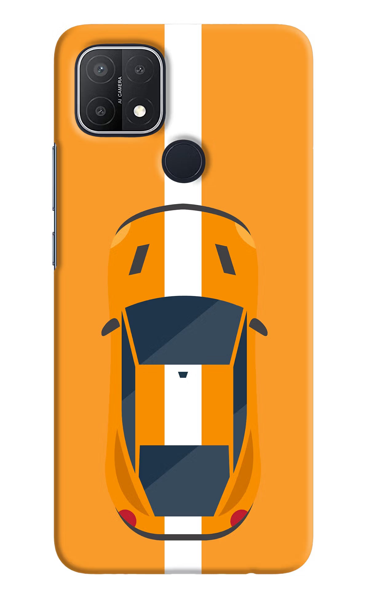 Highway Pursuit Oppo A15/A15s Hard Case Back Cover by Casekaro