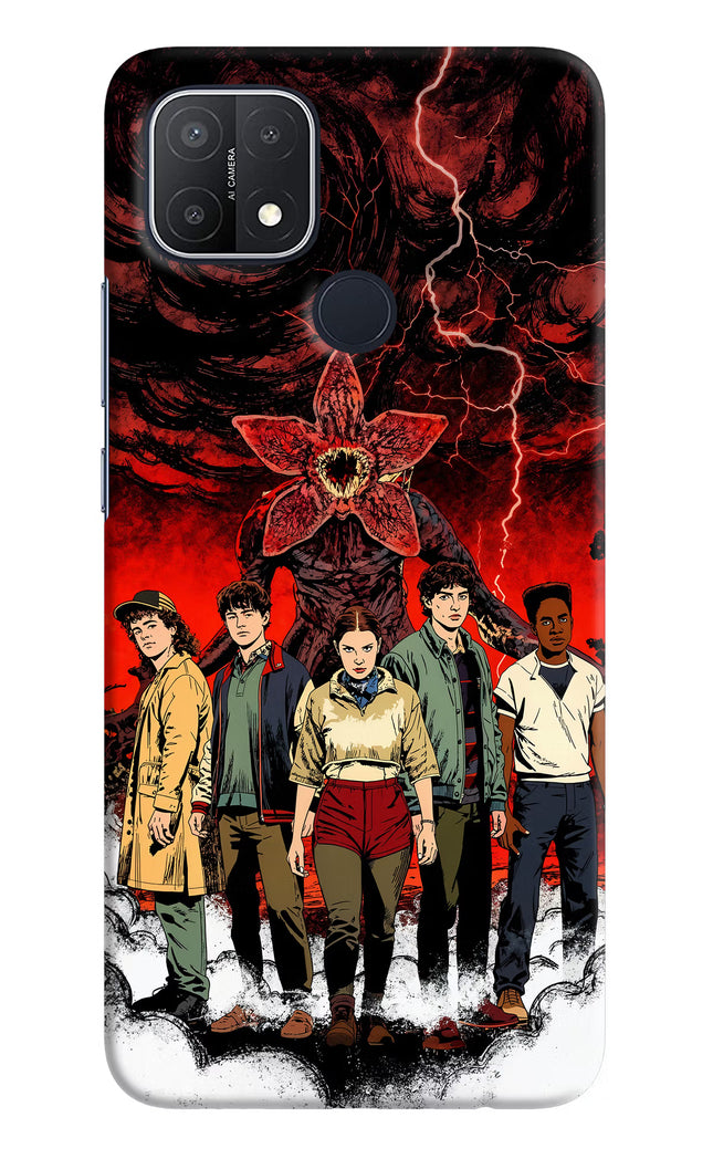 Ordinary Things Characters Oppo A15/A15s Hard Case Back Cover by Casekaro
