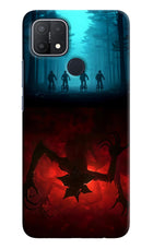 Ordinary Things Downside Up Oppo A15/A15s Hard Case Back Cover by Casekaro