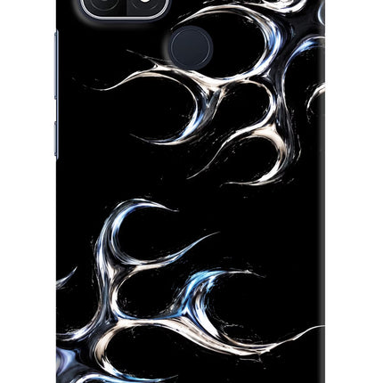 Chrome Tribal Oppo A15/A15s Hard Case Back Cover by Casekaro