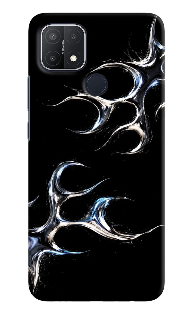 Chrome Tribal Oppo A15/A15s Hard Case Back Cover by Casekaro