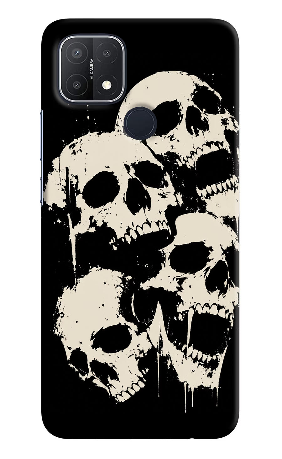 Dead Stack Oppo A15/A15s Back Cover, Hard case