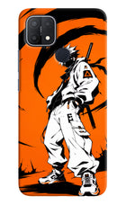 Street Samurai  Oppo A15/A15s Hard Case Back Cover by Casekaro