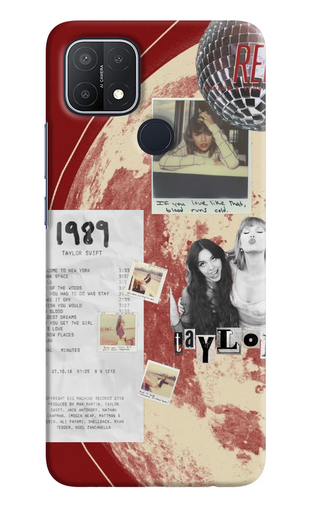 Taylor Swift Oppo A15/A15s Hard Case Back Cover by Casekaro