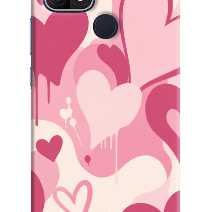 Hearty case Oppo A15/A15s Hard Case Back Cover by Casekaro