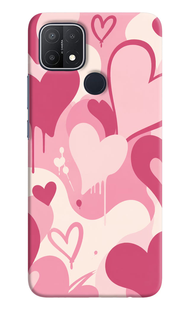 Hearty case Oppo A15/A15s Hard Case Back Cover by Casekaro