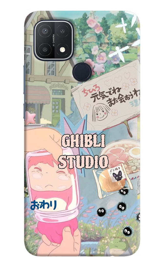 Studio Ghibli Oppo A15/A15s Hard Case Back Cover by Casekaro