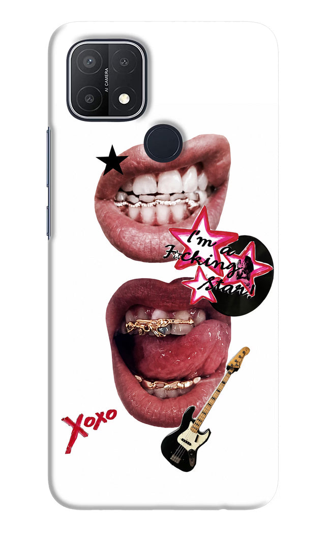 Rockstar Oppo A15/A15s Hard Case Back Cover by Casekaro