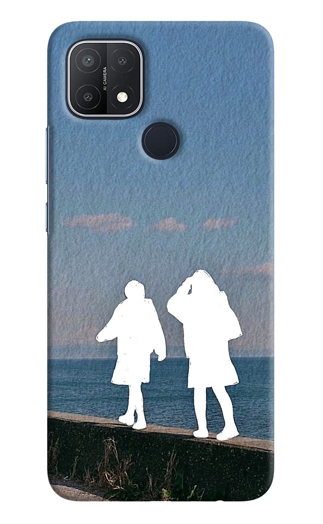 Coastal Dream Oppo A15/A15s Hard Case Back Cover by Casekaro