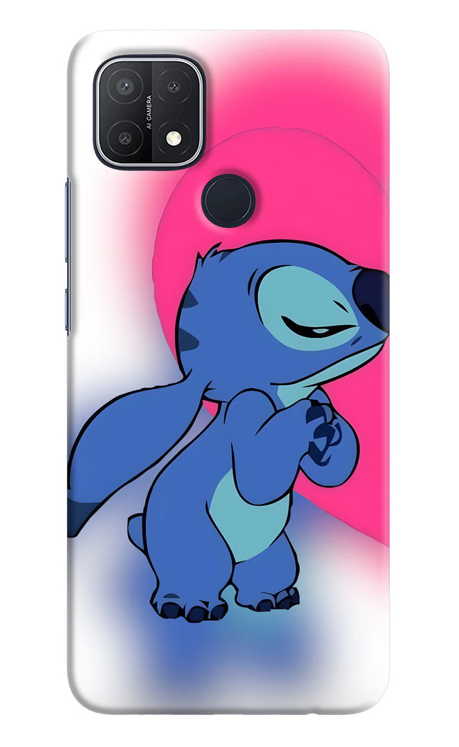 Stitch Hug Oppo A15/A15s Hard Case Back Cover by Casekaro