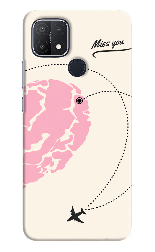 Miss Orbit Oppo A15/A15s Hard Case Back Cover by Casekaro