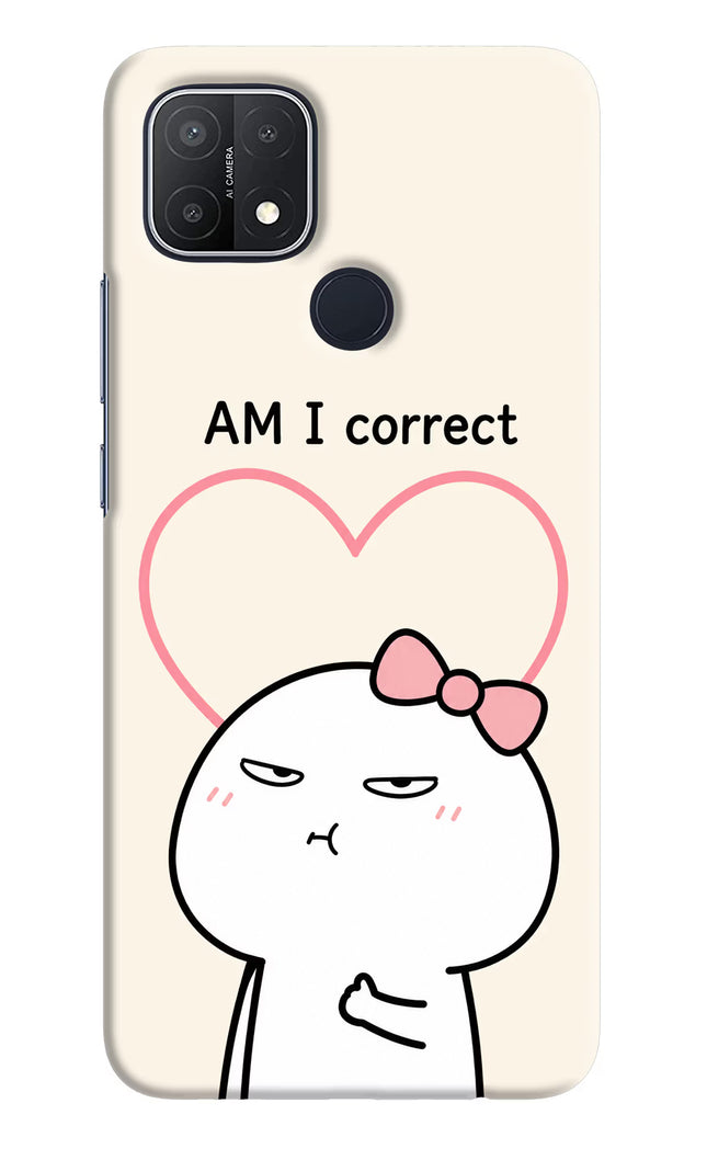 Always Right Oppo A15/A15s Hard Case Back Cover by Casekaro