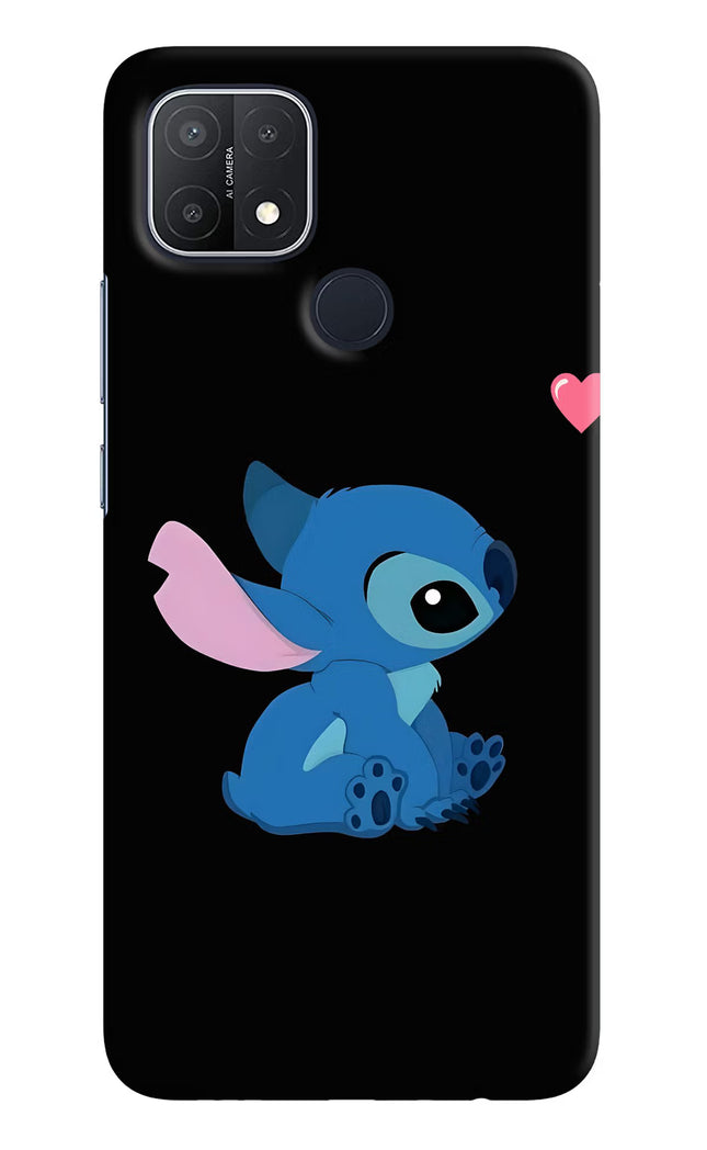 Stitch Crush Oppo A15/A15s Hard Case Back Cover by Casekaro