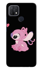 Angel Crush Oppo A15/A15s Hard Case Back Cover by Casekaro
