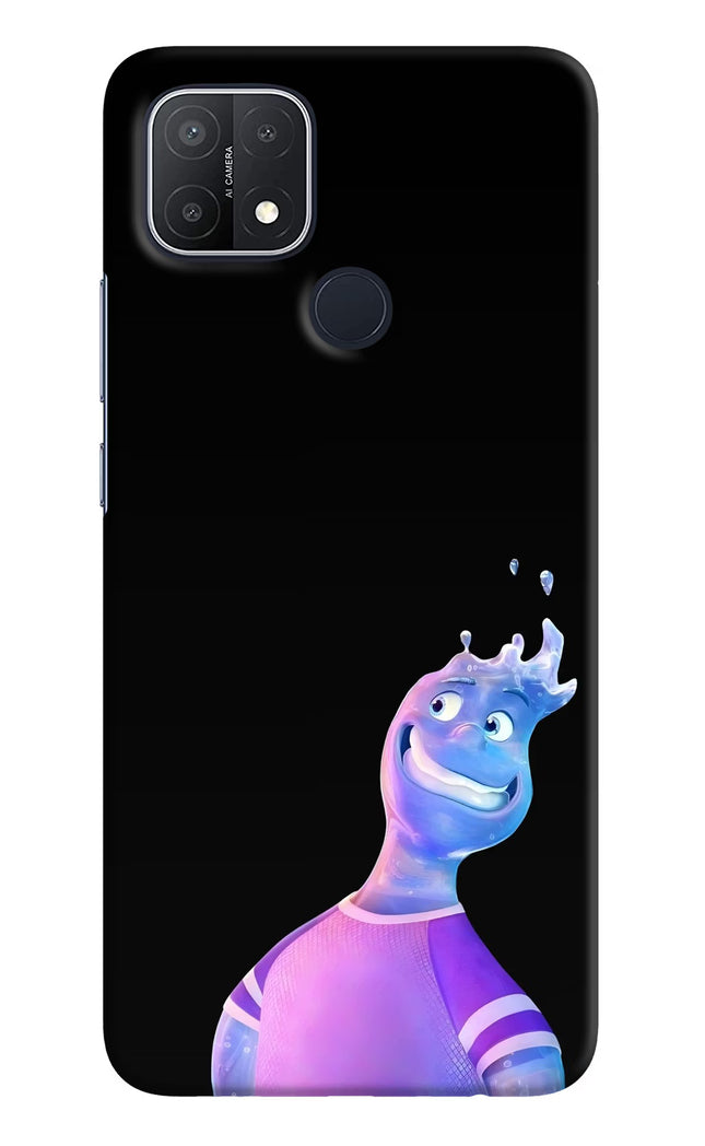 Wade Wave Oppo A15/A15s Hard Case Back Cover by Casekaro