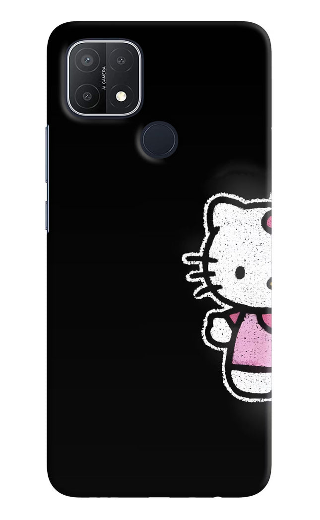 Kitty Charm Oppo A15/A15s Hard Case Back Cover by Casekaro
