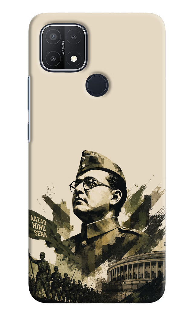 Netaji Rising Oppo A15/A15s Back Cover